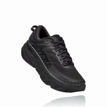 Hoka One One BONDI 7 Veganske Sko Herre Svarte | r8eJfnHb