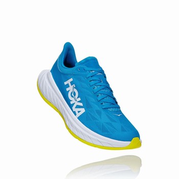 Hoka One One CARBON X 2 Løpesko Herre Blå | VxwI59Qu