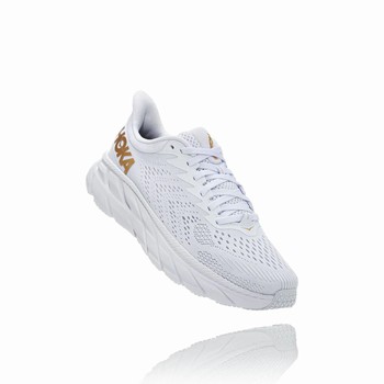 Hoka One One CLIFTON 7 Løpesko Herre Hvite | m8BDfEzI