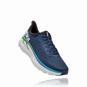 Hoka One One CLIFTON 7 Løpesko Herre Marineblå | TjfqoAH7