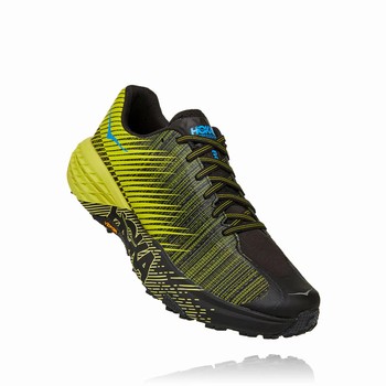 Hoka One One EVO SPEEDGOAT Veganske Sko Herre Svarte Grønn | 59PYFtcS