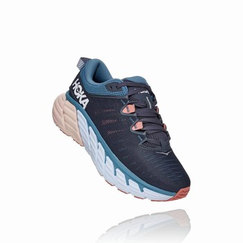 Hoka One One GAVIOTA 3 Løpesko Dame Marineblå | BAt6INgX