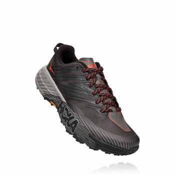 Hoka One One SPEEDGOAT 4 Trail Løpesko Herre Svarte | 0DNWmHJO