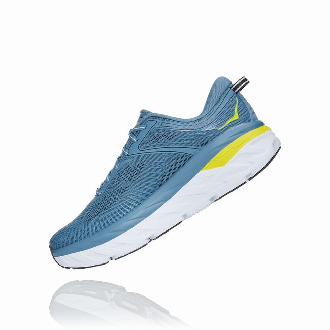 Hoka One One BONDI 7 Løpesko Herre Blå | 1kdVSFPW