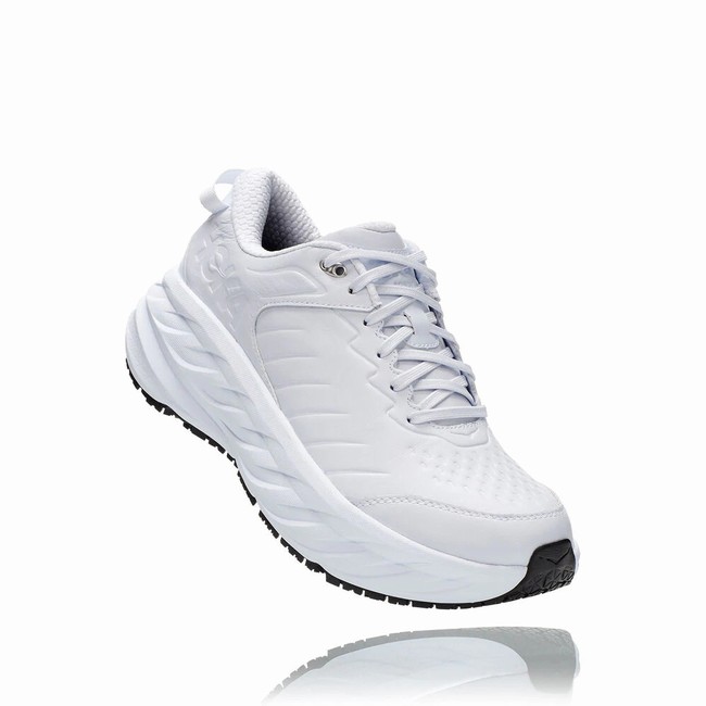 Hoka One One BONDI SR Fritidssko Herre Hvite | JWfDITNS