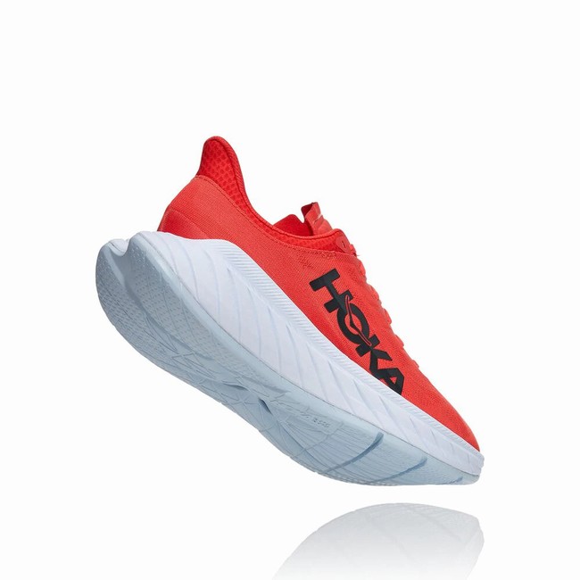 Hoka One One CARBON X 2 Joggesko Herre Rød | G019cXEM