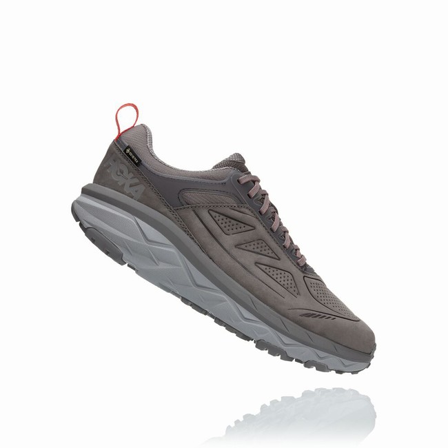 Hoka One One CHALLENGER LOW GORE-TEX Fjellsko Herre Grå | 8Lc96zSA