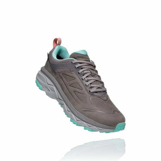 Hoka One One CHALLENGER LOW GORE-TEX Fjellsko Dame Grå | LQl3s6OH