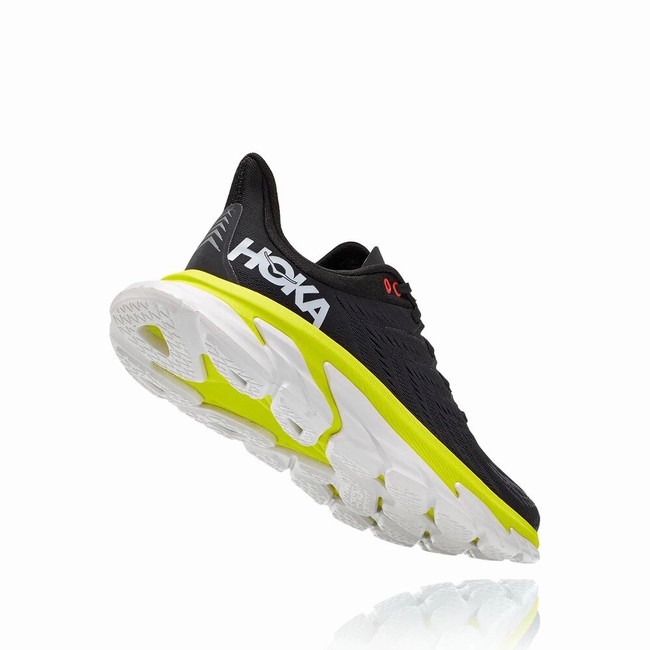 Hoka One One CLIFTON EDGE Joggesko Herre Svarte Grønn | b3QpcmWY