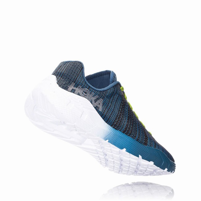 Hoka One One EVO REHI Joggesko Dame Marineblå Svarte Grønn | 8SwoesU2