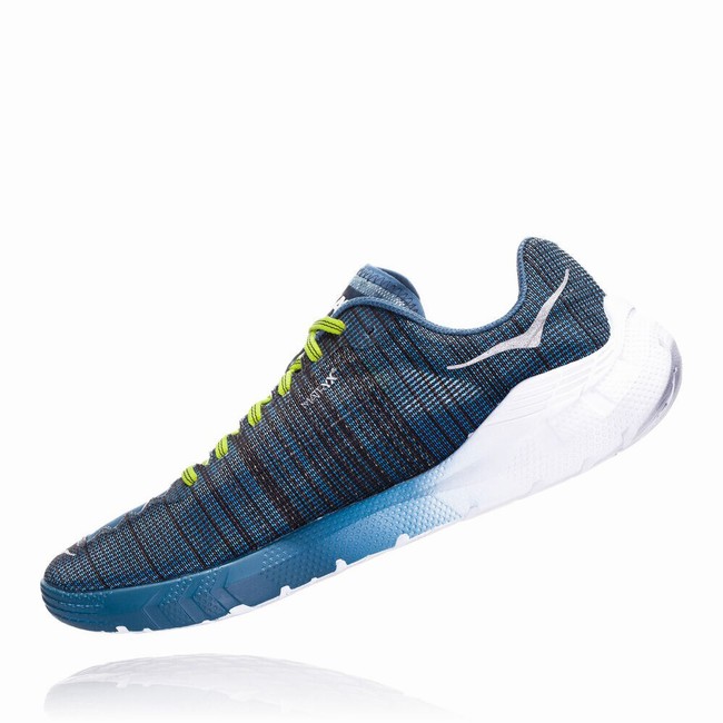 Hoka One One EVO REHI Joggesko Dame Marineblå Svarte Grønn | 8SwoesU2