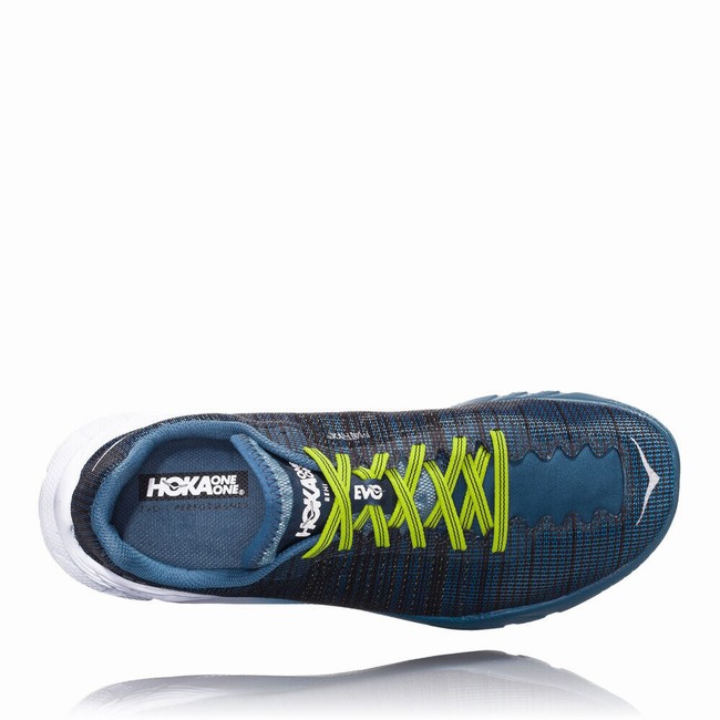 Hoka One One EVO REHI Joggesko Dame Marineblå Svarte Grønn | 8SwoesU2