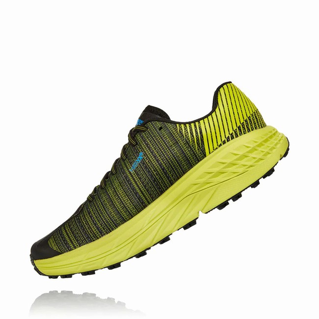 Hoka One One EVO SPEEDGOAT Trail Løpesko Dame Svarte Grønn | eKDxoE8F