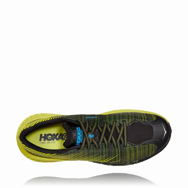 Hoka One One EVO SPEEDGOAT Trail Løpesko Dame Svarte Grønn | eKDxoE8F