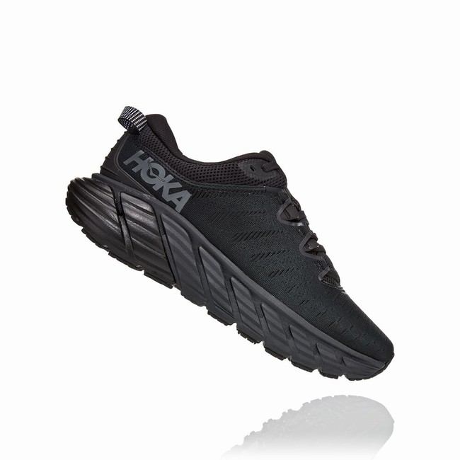 Hoka One One GAVIOTA 3 Løpesko Dame Svarte | N0TZ2HR6