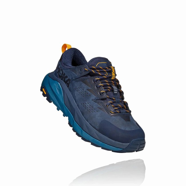 Hoka One One KAHA LOW GORE-TEX Fjellsko Dame Marineblå | hRjg7Udk