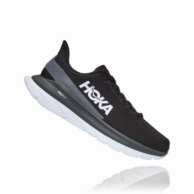 Hoka One One MACH 4 Løpesko Herre Svarte | h1fRtgaK