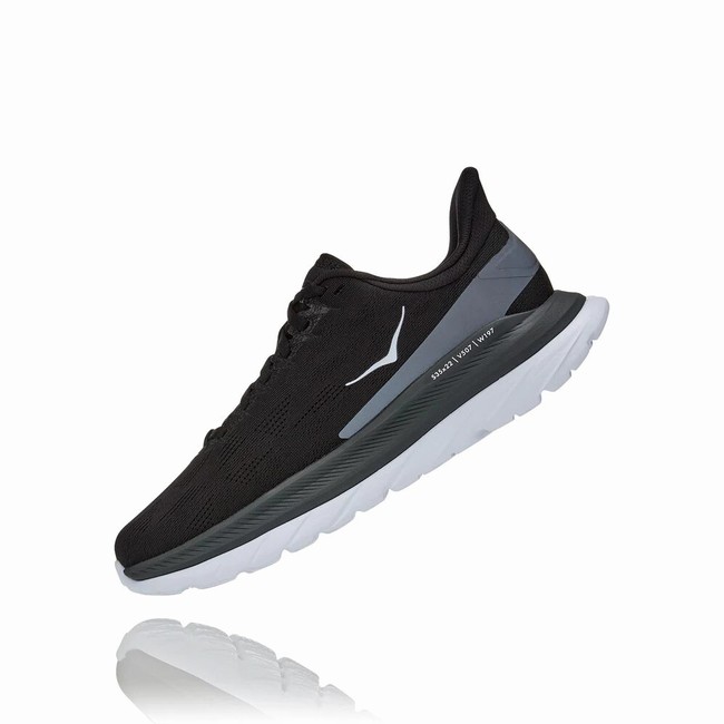 Hoka One One MACH 4 Veganske Sko Dame Svarte | FtHMWTuR