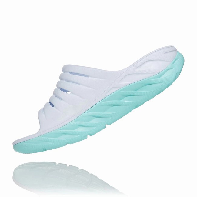 Hoka One One ORA RECOVERY Sandaler Dame Hvite | IYHK1i58