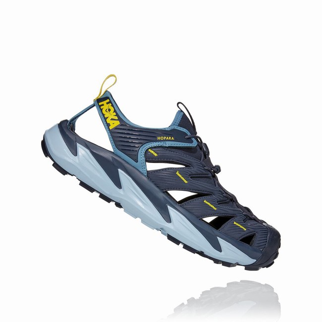 Hoka One One SKY HOPARA Fjellsko Herre Marineblå | XHJizaO6