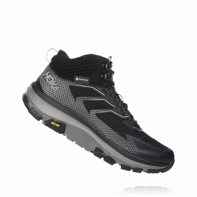 Hoka One One SKY TOA GORE-TEX Fjellsko Herre Svarte | B52mQDd0