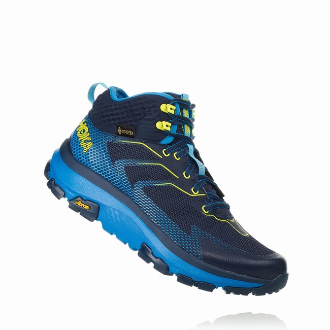 Hoka One One SKY TOA GORE-TEX Fjellsko Herre Marineblå Blå | LUY13il6