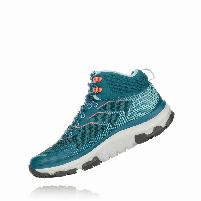 Hoka One One SKY TOA GORE-TEX Veganske Sko Dame Turkis | gQ831hlR