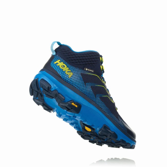 Hoka One One SKY TOA GORE-TEX Veganske Sko Herre Marineblå Blå | ky48C6Ng