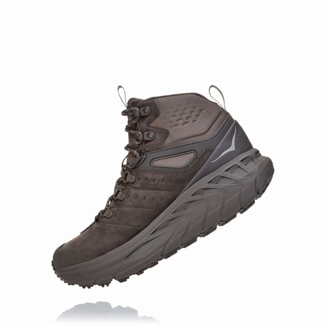 Hoka One One STINSON MID GORE-TEX Fjellsko Herre Grå | 4qWD7sxS