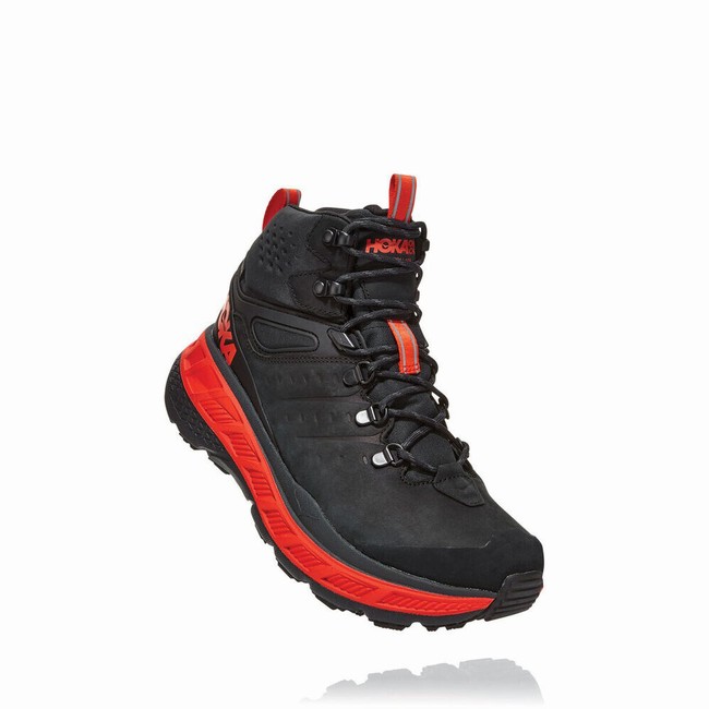 Hoka One One STINSON MID GORE-TEX Fjellsko Herre Svarte | DVJucsT1