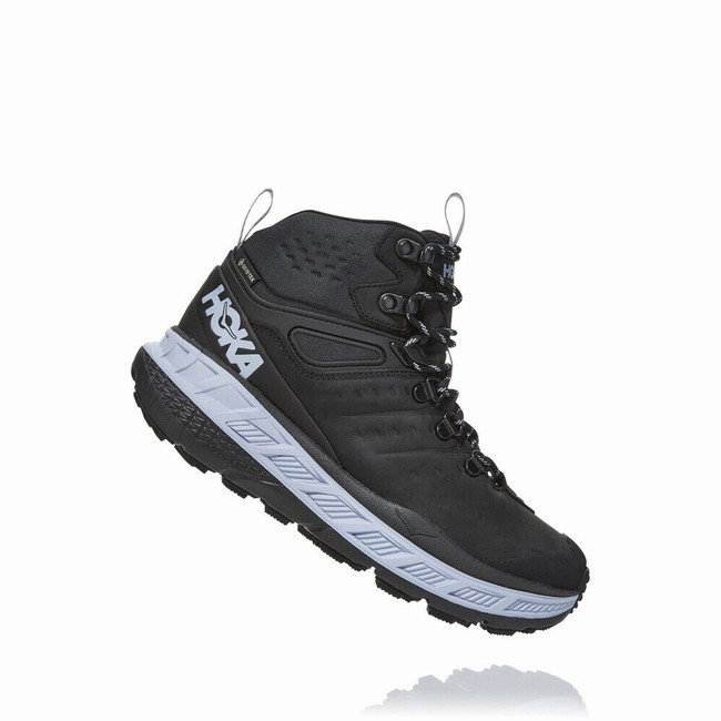 Hoka One One STINSON MID GORE-TEX Fjellsko Dame Svarte | nA6fxmuI