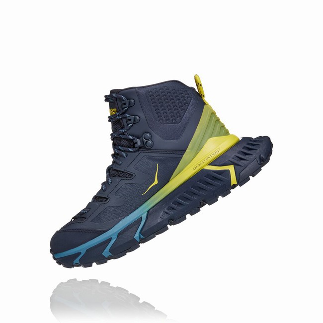 Hoka One One TENNINE HIKE GORE-TEX Fjellsko Dame Marineblå Grønn | a9B2QnwE