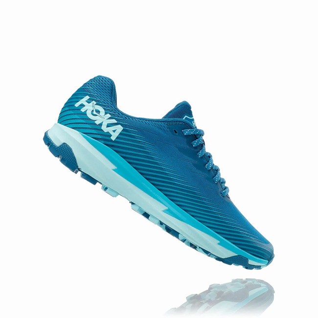 Hoka One One TORRENT 2 Trail Løpesko Dame Blå | EWCKJMYe