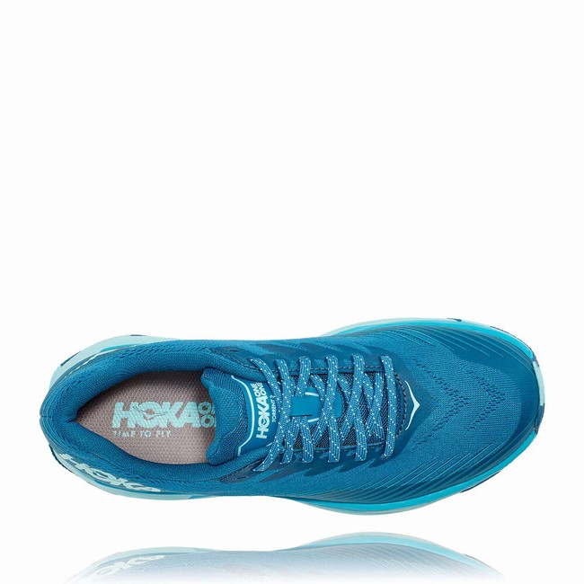 Hoka One One TORRENT 2 Trail Løpesko Dame Blå | EWCKJMYe