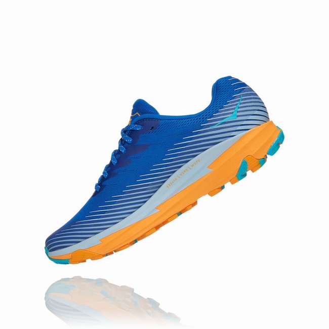 Hoka One One TORRENT 2 Trail Løpesko Herre Blå | KLmxrEPf