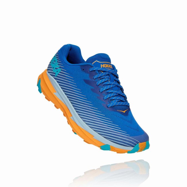 Hoka One One TORRENT 2 Trail Løpesko Herre Blå | KLmxrEPf