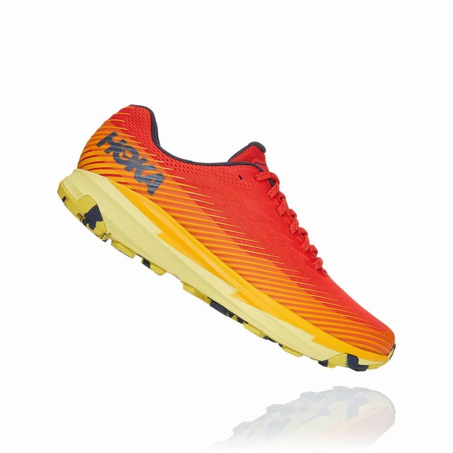 Hoka One One TORRENT 2 Trail Løpesko Herre Rød Oransje | mzgr6txh