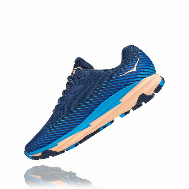 Hoka One One TORRENT 2 Veganske Sko Dame Marineblå | 2d70x51j